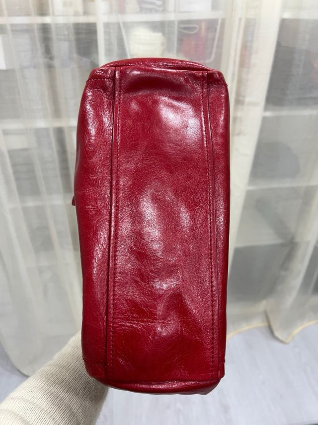 Bolso rojo de bimba y lola