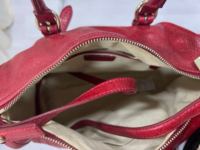 Bolso rojo de bimba y lola
