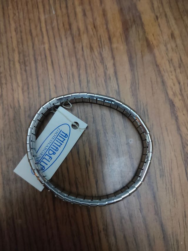 Bracciale acciaio molla con cavallo