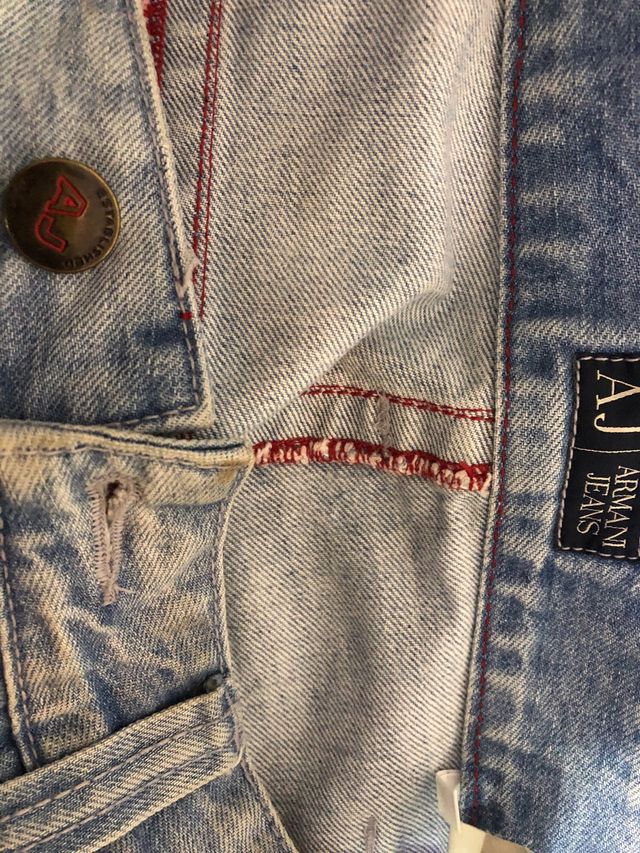 Armani Jeans Vintage indigo 007 Tg 34