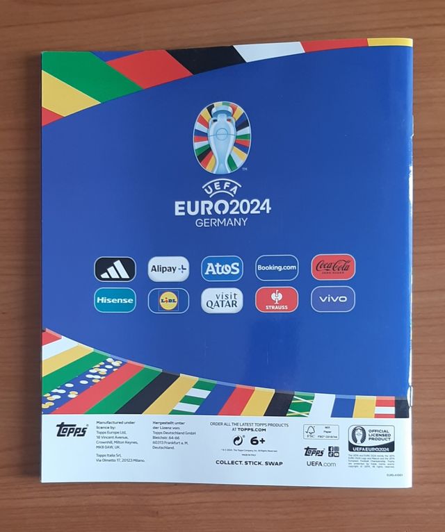 Album Figurine Calciatori Euro 2024
