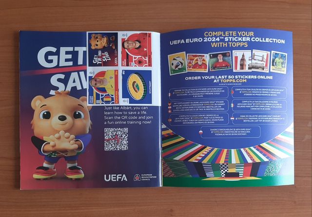 Album Figurine Calciatori Euro 2024
