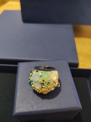 Anillo Swarovski coctel 