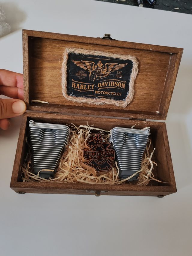 Casettina portachiavi e accessori harley davidson