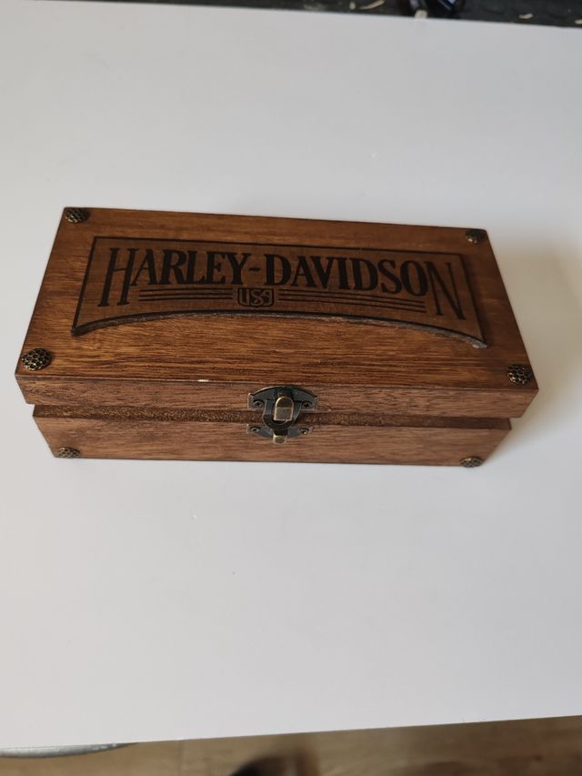 Casettina portachiavi e accessori harley davidson