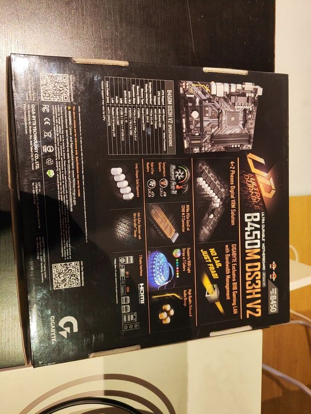 Vendo Placa Mãe Gigabyte B450M V2