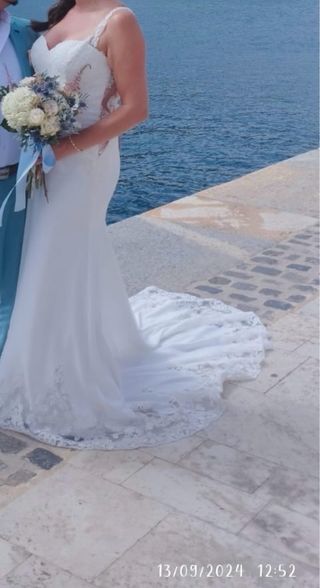 Vestido novia Adriana Alier