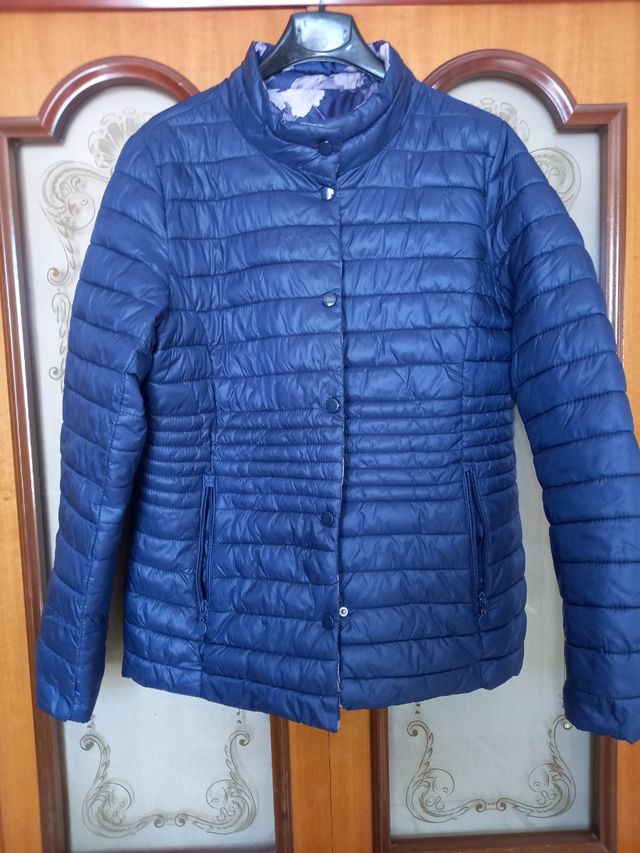 Piumino donna double face