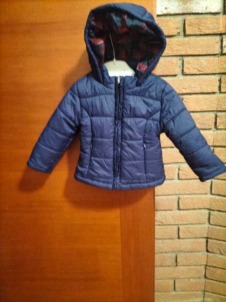 Piumino con cappuccio bimba Birba