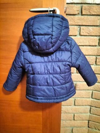 Piumino con cappuccio bimba Birba