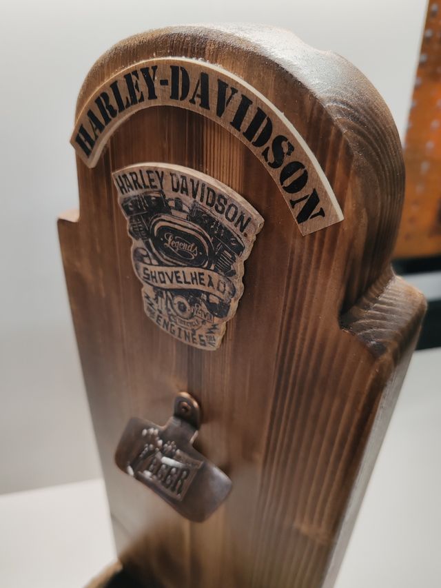 Apribottiglie harley davidson art