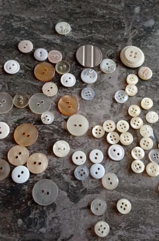 set bottoni vintage x cucito
