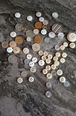 set bottoni vintage x cucito