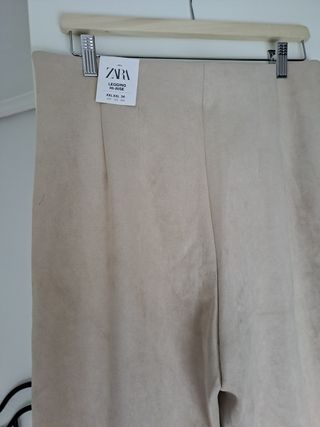 Pantalón Zara mujer beige xxl