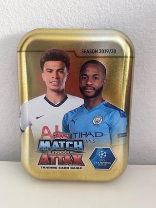 CAJA METALICA CHAMPIONS LEAGUE 2019/20 (SIN CROMOS
