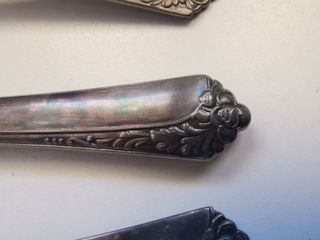 Estuche cubiertos antiguos Dalia 96 alpaca plata