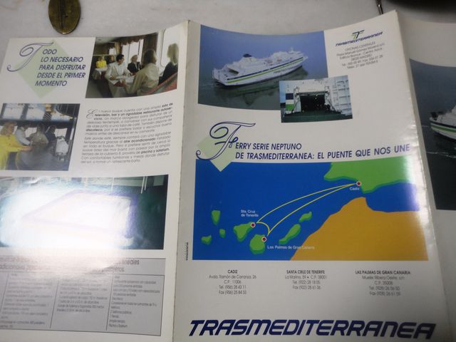 TRANSMEDITERRANEA JUAN J SISTER VIAJE INAGURAL
