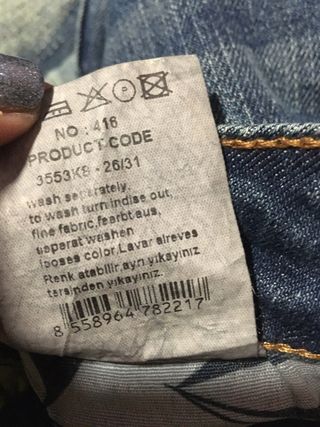 Pantalon vaquero