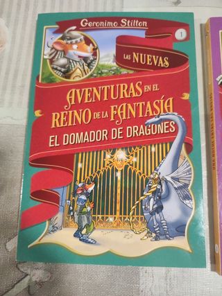 Lote 5 libros Gerónimo Stilton 