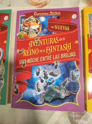 Lote 5 libros Gerónimo Stilton