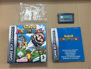 Super mario ball gameboy advance