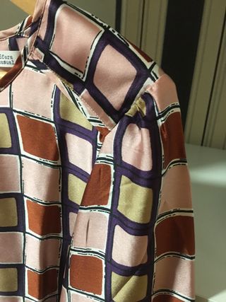 Preciosa blusa satinada