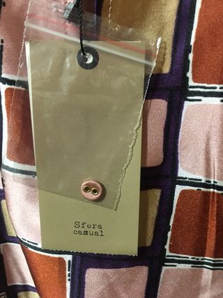 Preciosa blusa satinada