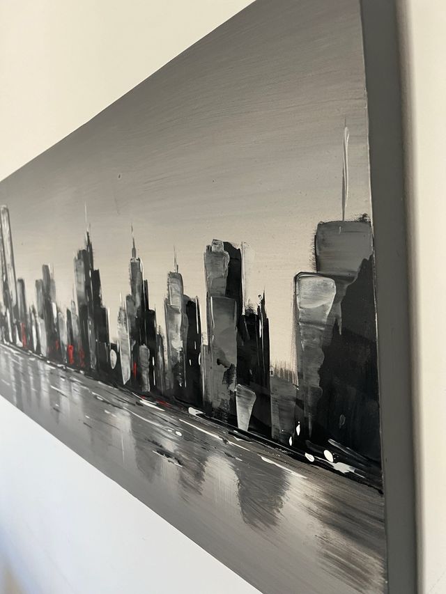 Bastidor lienzo cuadro acrilico