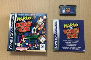 Mario vs donkey kong gameboy advance