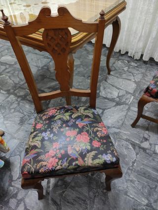 Mesa madera de salón