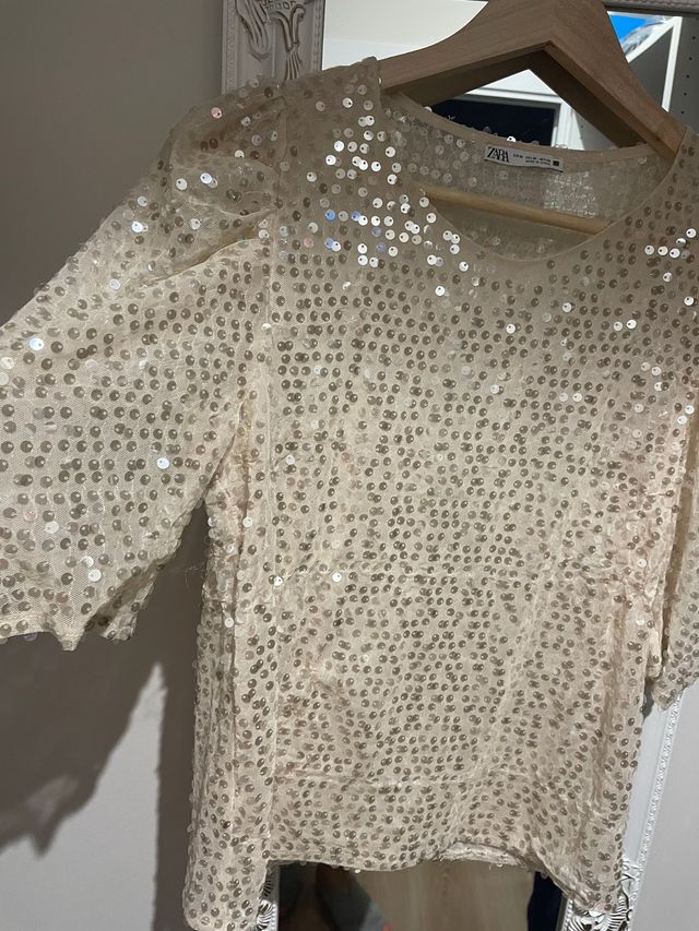 Blusa de lentejuelas