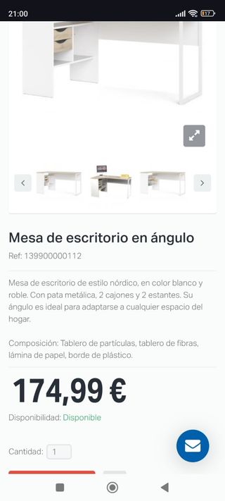 Mesa escritorio 