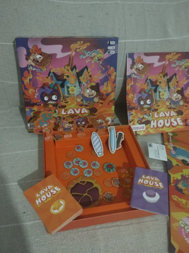 Lava House juego de mesa Inoua