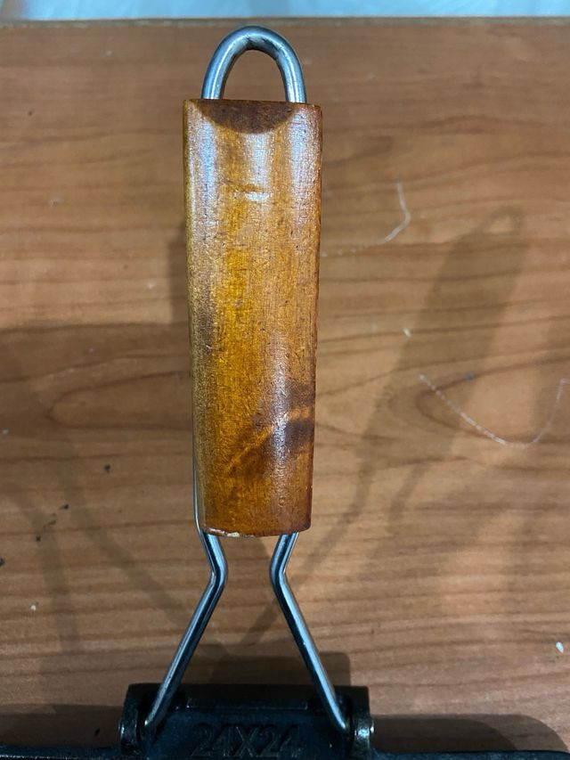 Piastra cucina ghisa 24x24 cm