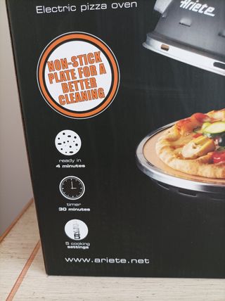 Ariete pizza in 4 minuti sigillato.
