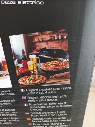Ariete pizza in 4 minuti sigillato.