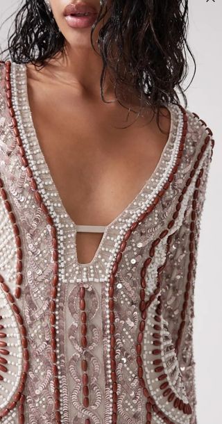 vestido joya talla 38 nuevo, ideal fiestas navidad