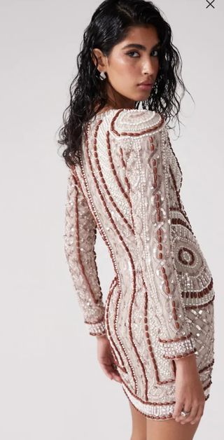 vestido joya talla 38 nuevo, ideal fiestas navidad