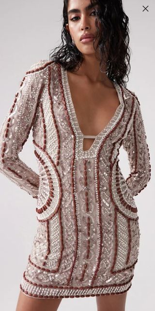 vestido joya talla 38 nuevo, ideal fiestas navidad