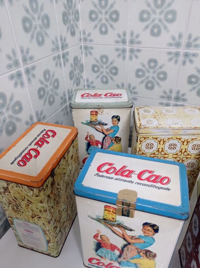 Latas Colacao antiguas