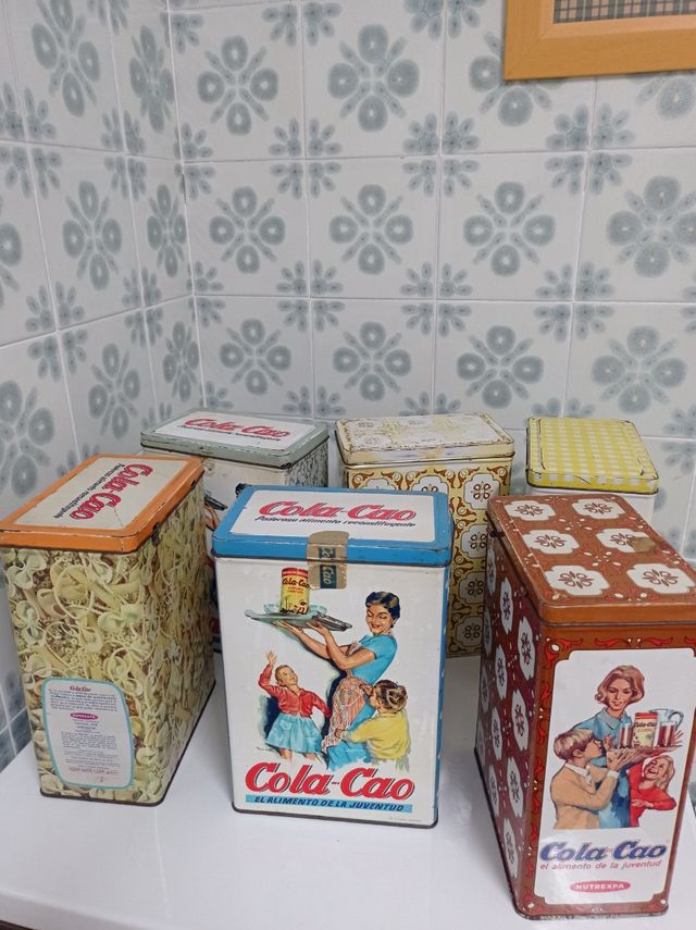 Latas Colacao antiguas