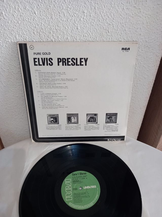 Elvis Presley - Pure Gold. 1989 Recopilatorio