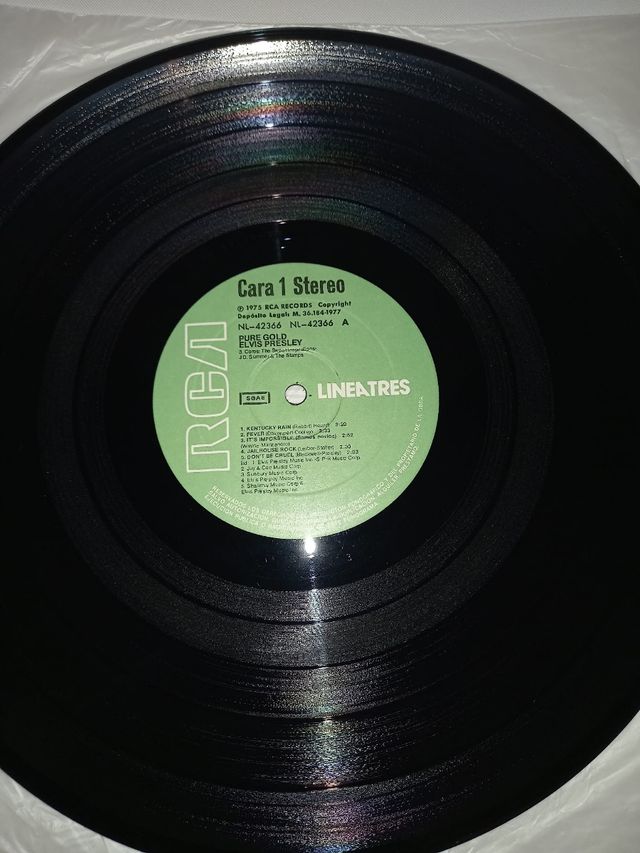 Elvis Presley - Pure Gold. 1989 Recopilatorio