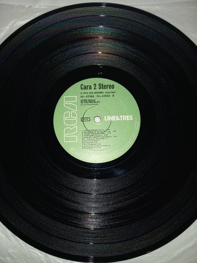 Elvis Presley - Pure Gold. 1989 Recopilatorio
