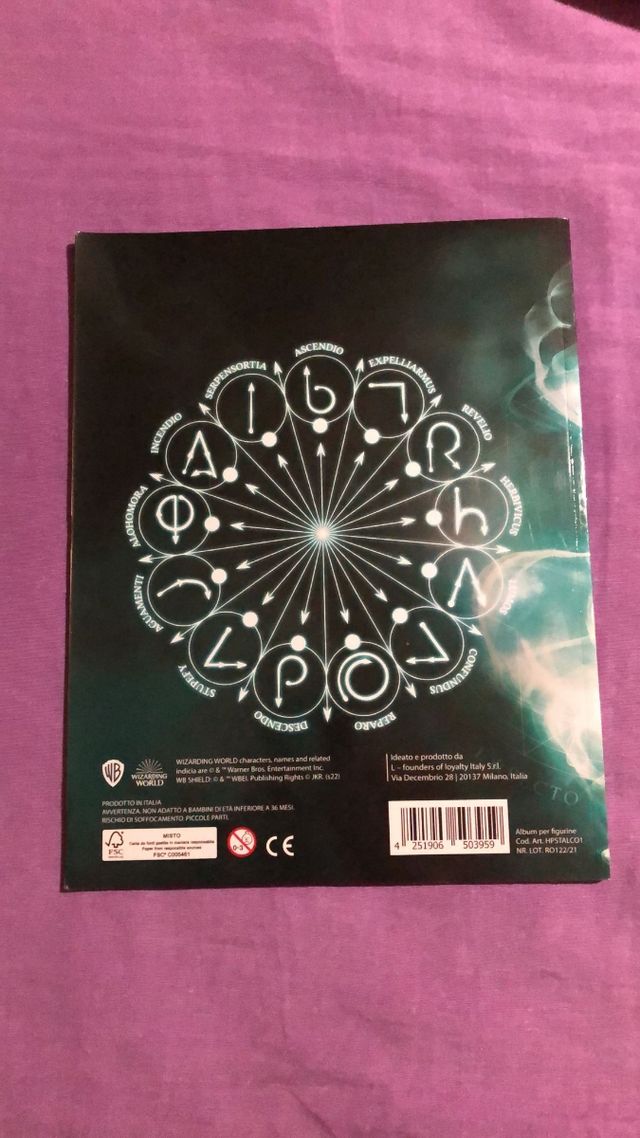 Album di figurine di Harry Potter
