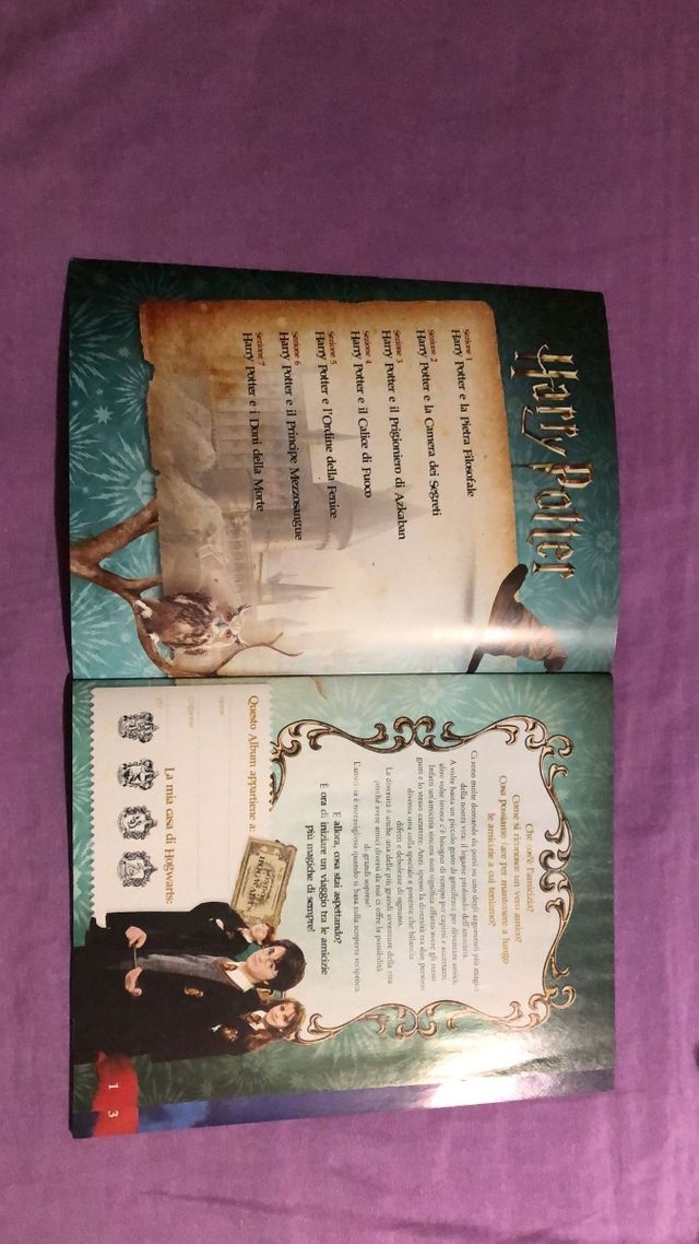 Album di figurine di Harry Potter