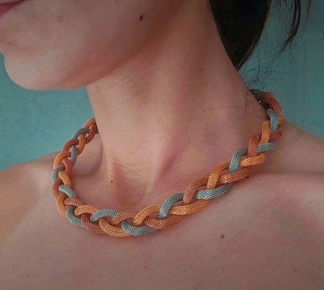 Fio dourado bronze e prateado