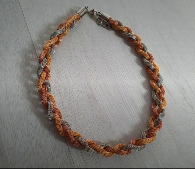 Fio dourado bronze e prateado