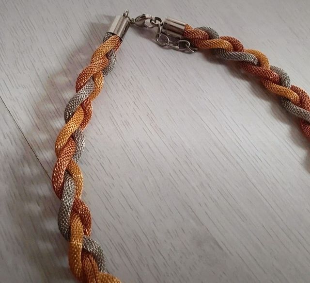 Fio dourado bronze e prateado