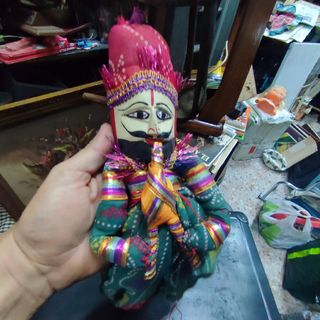 Marioneta vintage de las Indias Orienta muñeco